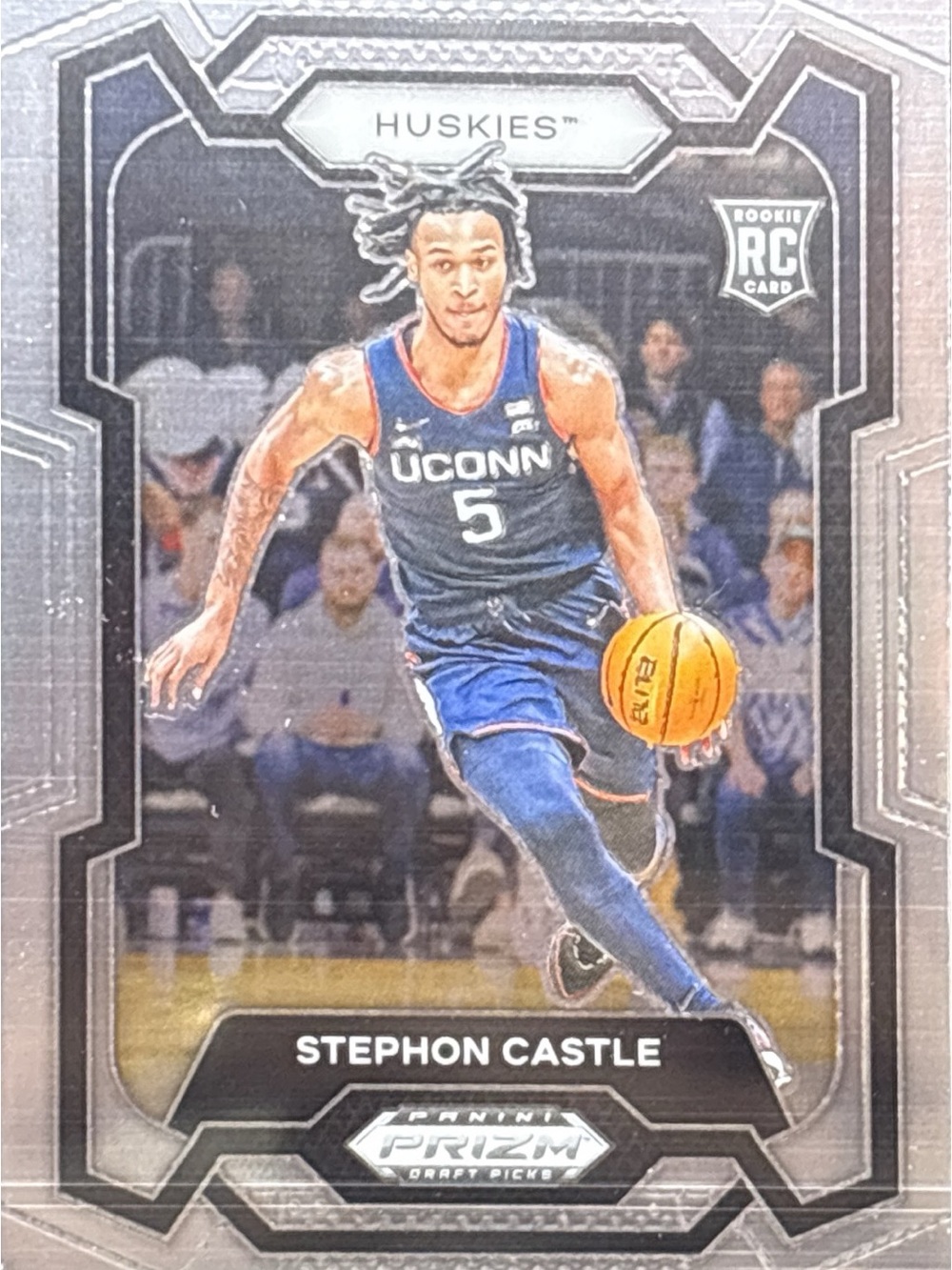 Panini Prizm Stephon Castle Basketball Rookie Card